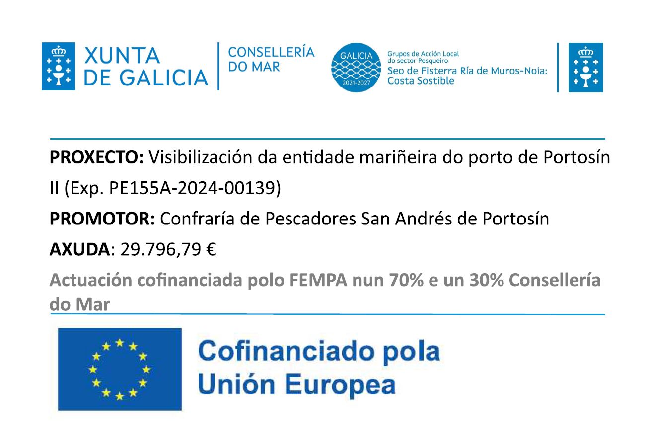 VISIBILIZACIÓN DA IDENTIDADE MARIÑEIRA DO PORTO DE PORTOSIN II (EXP. PE155A-2024-00139)