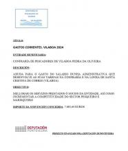 GASTOS CORRENTES DEPUTACIÓN. VILABOA 2024